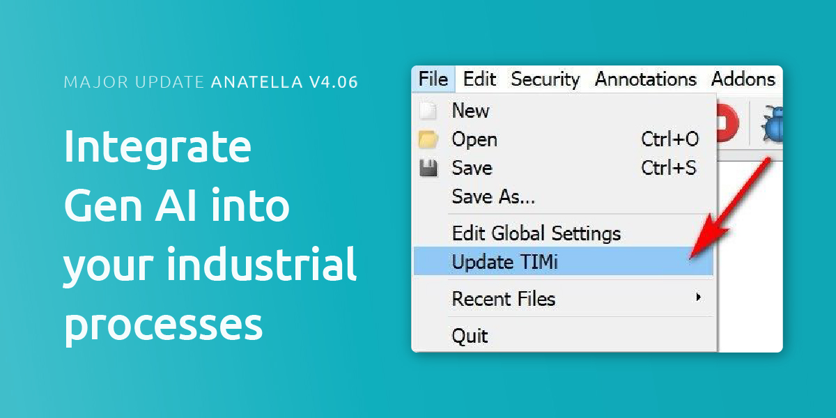 Integrate generative AI into the heart of your industrial processes with Anatella